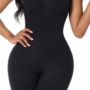Elegant Black Shapewear Bodysuit